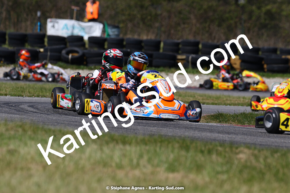 16 & 17/04/2022 : 3ème manche du Championnat du Sud 2022 au circuit d’Aigues-Vives (photos Stéphane Agnus) 2022 — karting
