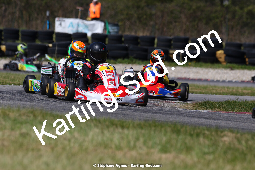 16 & 17/04/2022 : 3ème manche du Championnat du Sud 2022 au circuit d’Aigues-Vives (photos Stéphane Agnus) 2022 — karting