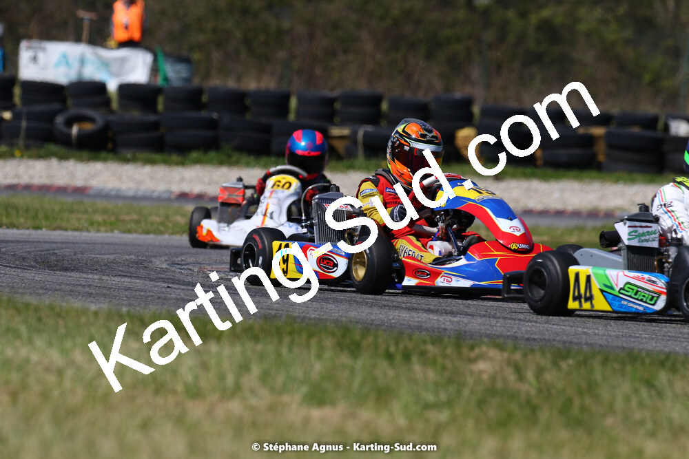 16 & 17/04/2022 : 3ème manche du Championnat du Sud 2022 au circuit d’Aigues-Vives (photos Stéphane Agnus) 2022 — karting