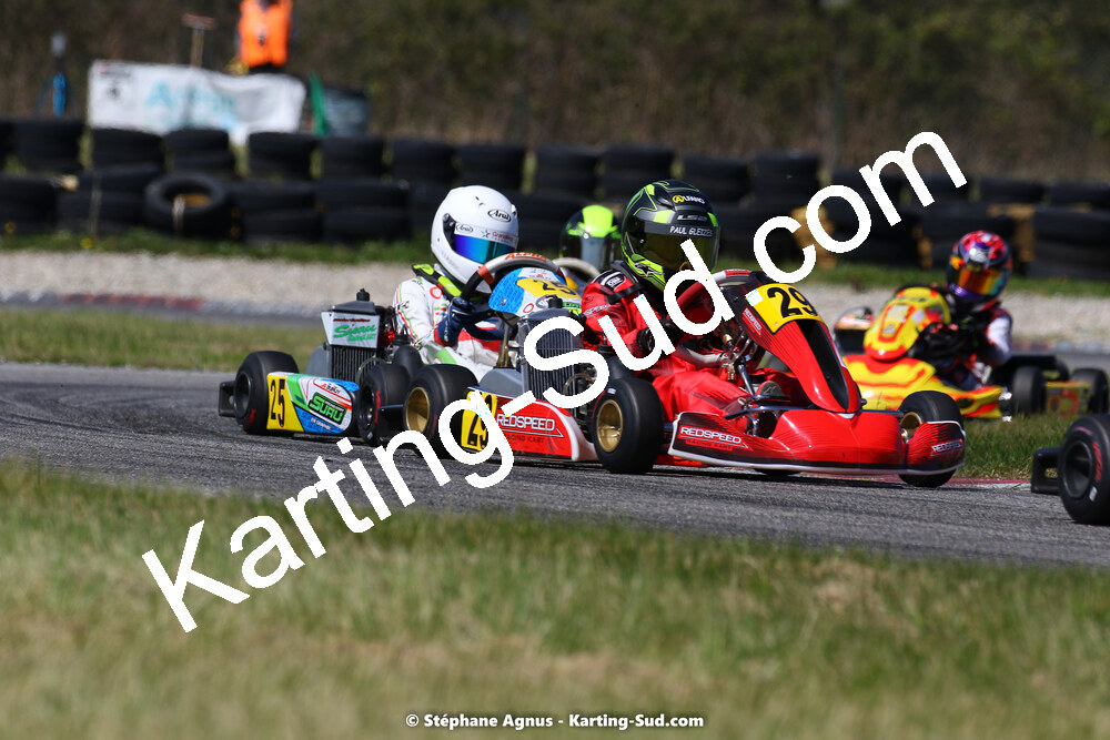 16 & 17/04/2022 : 3ème manche du Championnat du Sud 2022 au circuit d’Aigues-Vives (photos Stéphane Agnus) 2022 — karting