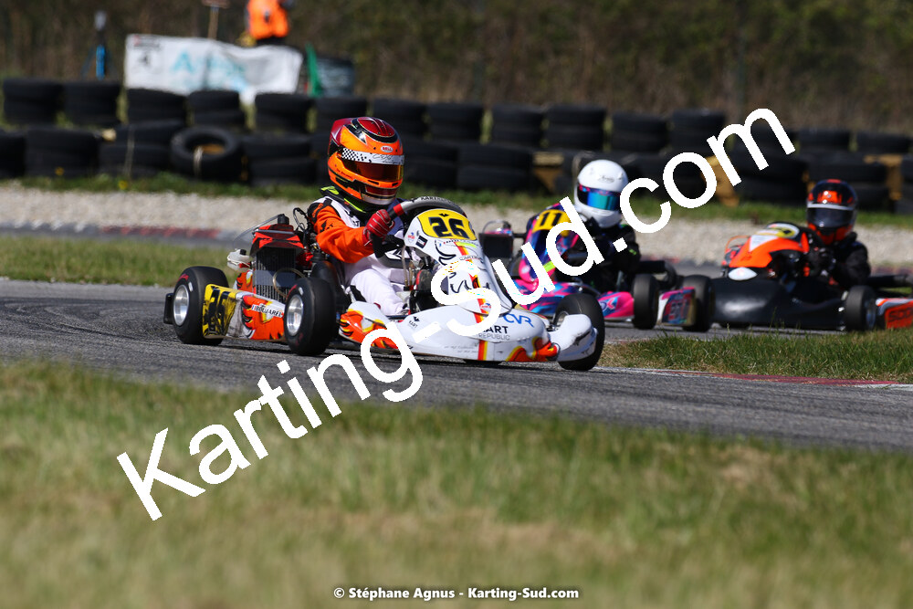 16 & 17/04/2022 : 3ème manche du Championnat du Sud 2022 au circuit d’Aigues-Vives (photos Stéphane Agnus) 2022 — karting