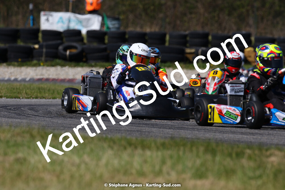 16 & 17/04/2022 : 3ème manche du Championnat du Sud 2022 au circuit d’Aigues-Vives (photos Stéphane Agnus) 2022 — karting