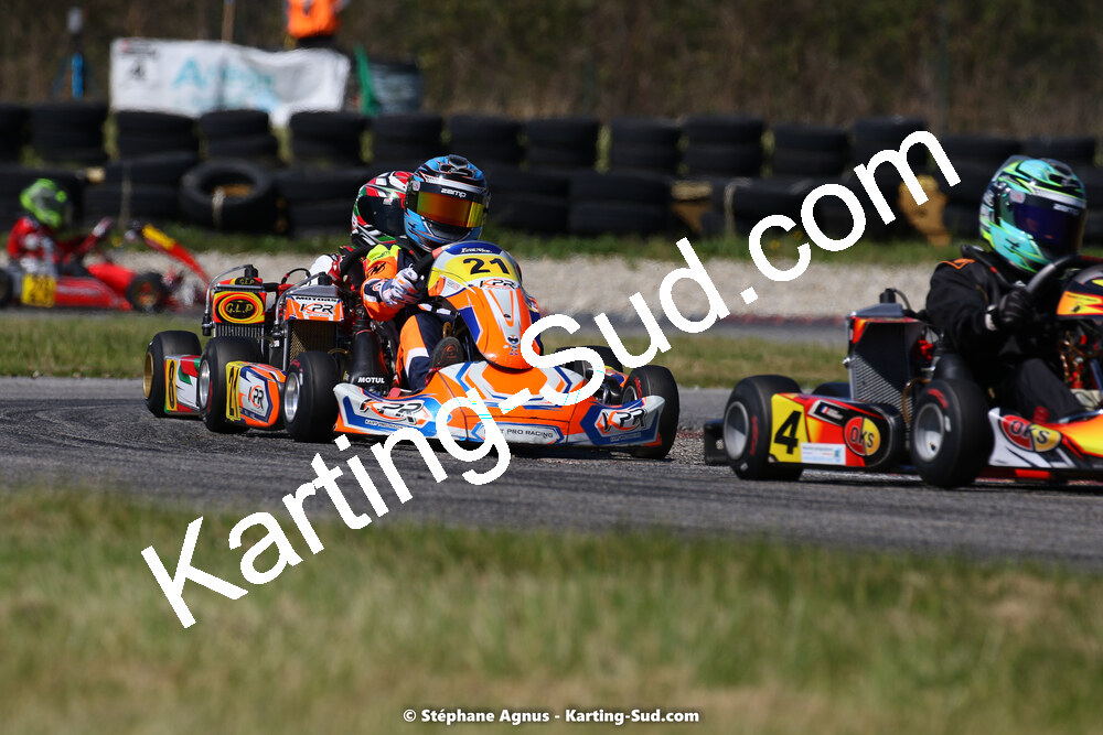 16 & 17/04/2022 : 3ème manche du Championnat du Sud 2022 au circuit d’Aigues-Vives (photos Stéphane Agnus) 2022 — karting