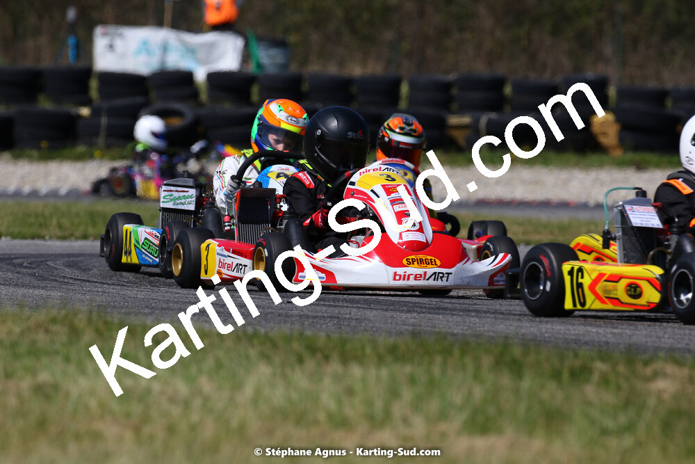 16 & 17/04/2022 : 3ème manche du Championnat du Sud 2022 au circuit d’Aigues-Vives (photos Stéphane Agnus) 2022 — karting