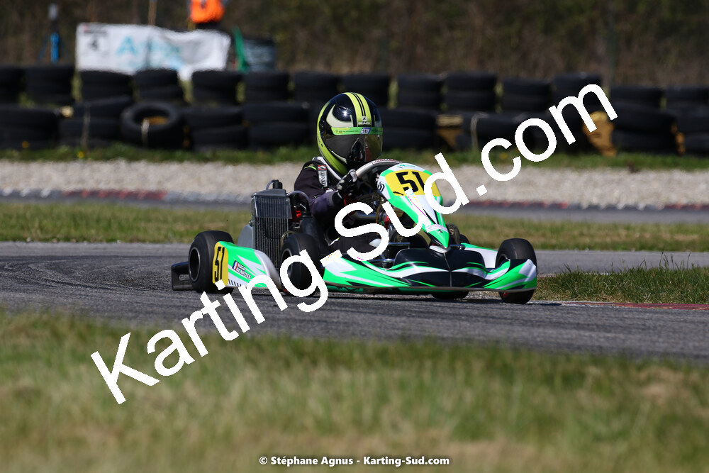 16 & 17/04/2022 : 3ème manche du Championnat du Sud 2022 au circuit d’Aigues-Vives (photos Stéphane Agnus) 2022 — karting