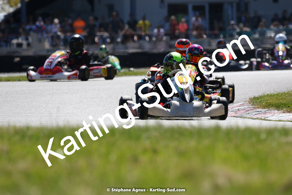 16 & 17/04/2022 : 3ème manche du Championnat du Sud 2022 au circuit d’Aigues-Vives (photos Stéphane Agnus) 2022 — karting
