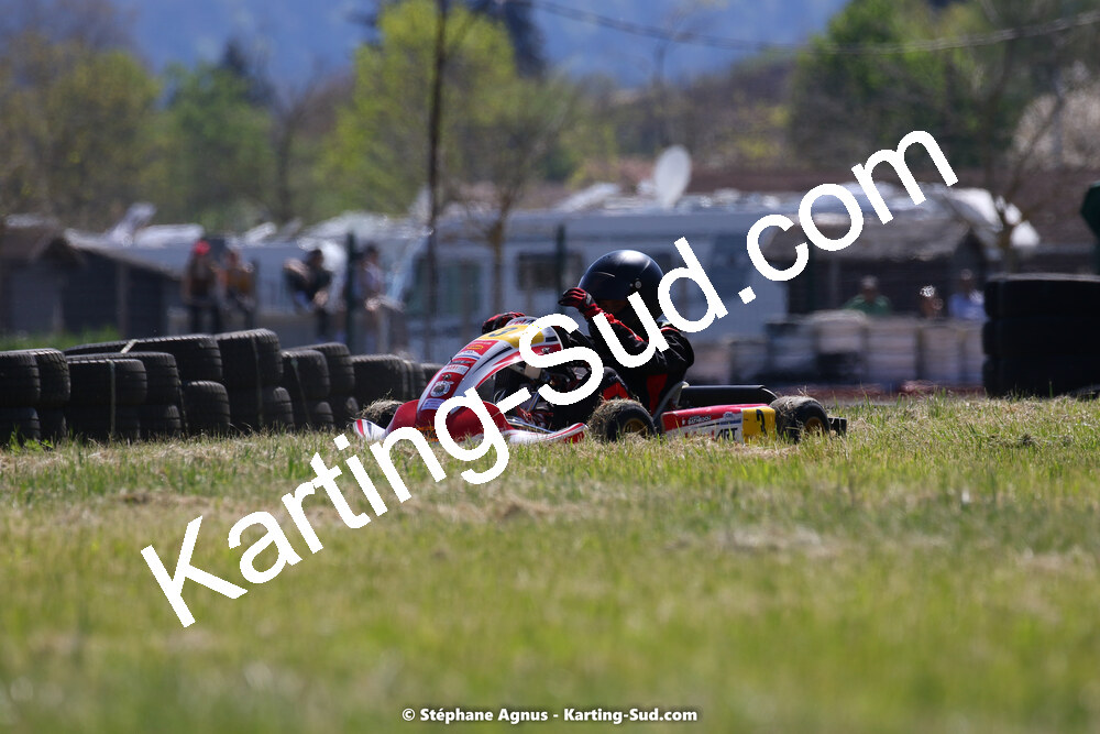 16 & 17/04/2022 : 3ème manche du Championnat du Sud 2022 au circuit d’Aigues-Vives (photos Stéphane Agnus) 2022 — karting