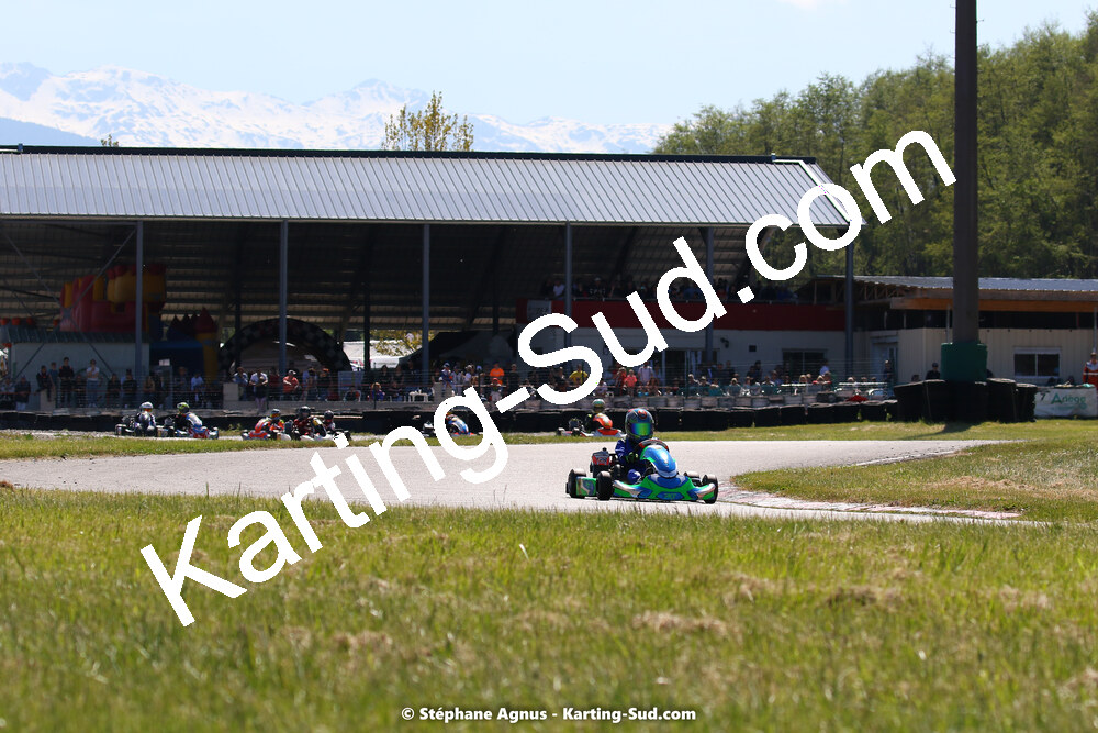 16 & 17/04/2022 : 3ème manche du Championnat du Sud 2022 au circuit d’Aigues-Vives (photos Stéphane Agnus) 2022 — karting