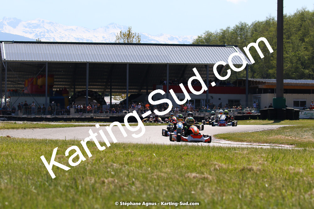 16 & 17/04/2022 : 3ème manche du Championnat du Sud 2022 au circuit d’Aigues-Vives (photos Stéphane Agnus) 2022 — karting