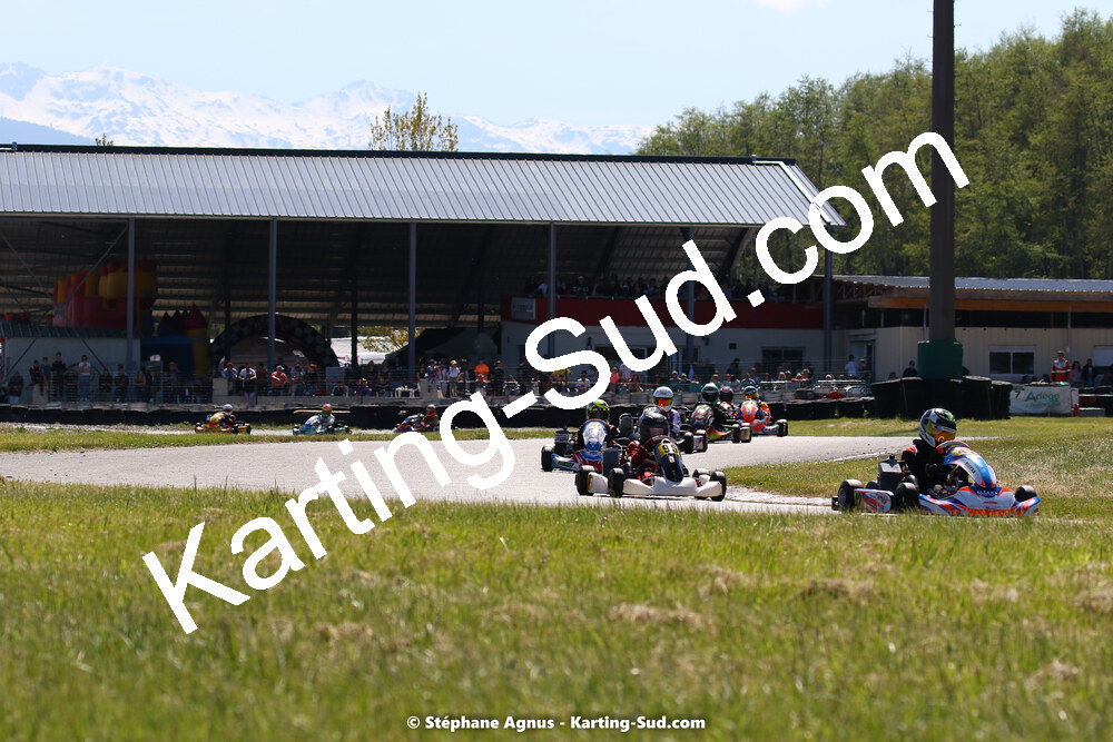 16 & 17/04/2022 : 3ème manche du Championnat du Sud 2022 au circuit d’Aigues-Vives (photos Stéphane Agnus) 2022 — karting