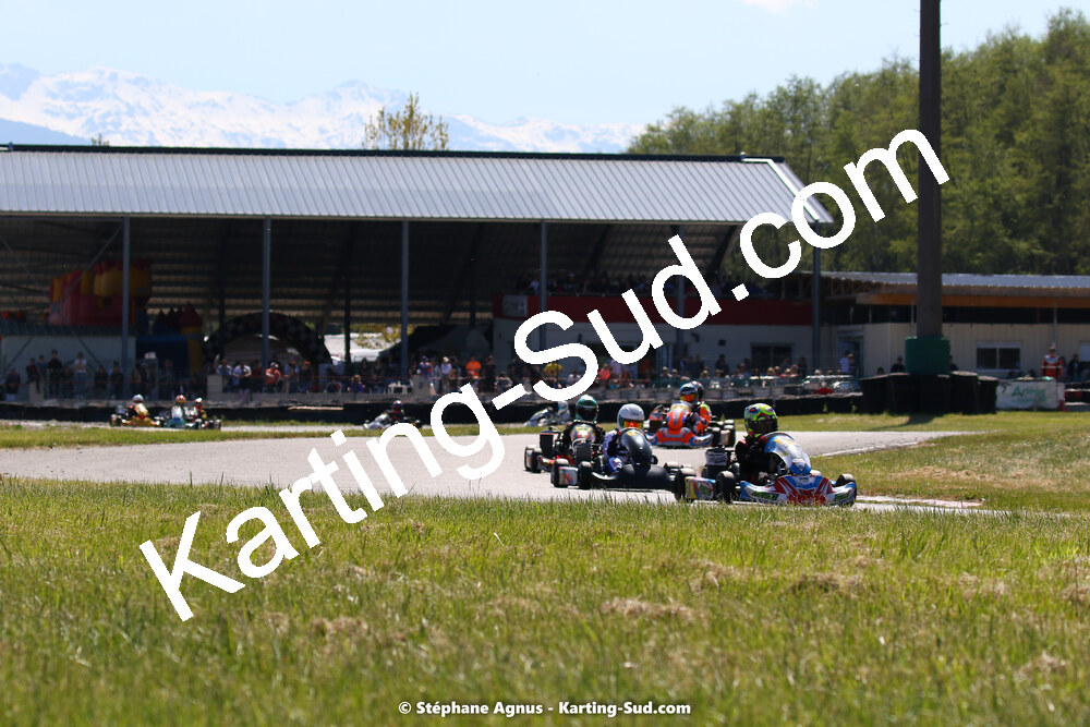 16 & 17/04/2022 : 3ème manche du Championnat du Sud 2022 au circuit d’Aigues-Vives (photos Stéphane Agnus) 2022 — karting