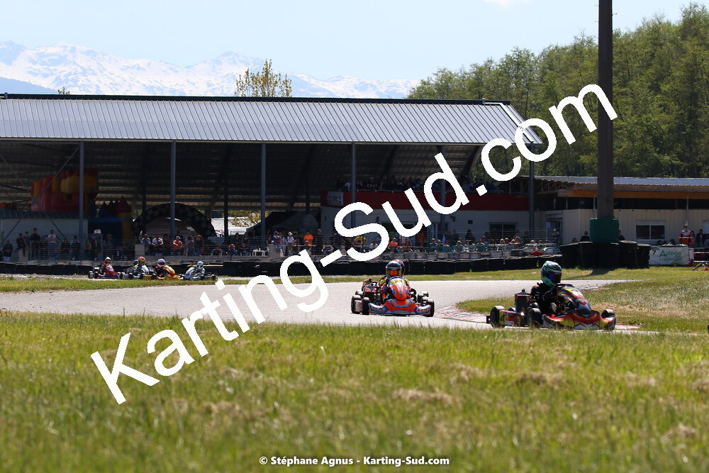 16 & 17/04/2022 : 3ème manche du Championnat du Sud 2022 au circuit d’Aigues-Vives (photos Stéphane Agnus) 2022 — karting