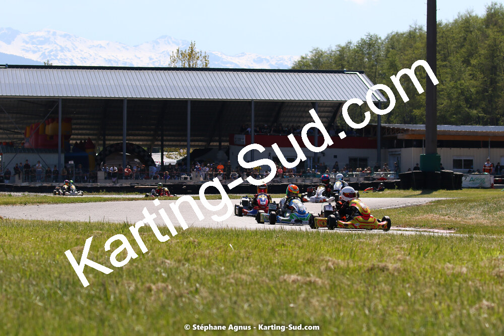 16 & 17/04/2022 : 3ème manche du Championnat du Sud 2022 au circuit d’Aigues-Vives (photos Stéphane Agnus) 2022 — karting