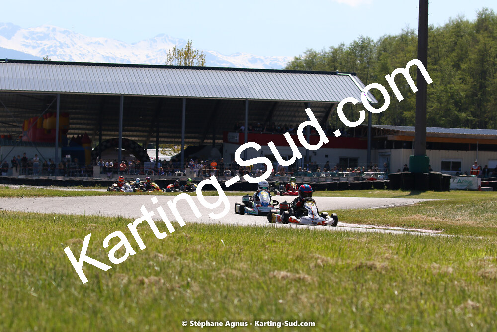 16 & 17/04/2022 : 3ème manche du Championnat du Sud 2022 au circuit d’Aigues-Vives (photos Stéphane Agnus) 2022 — karting