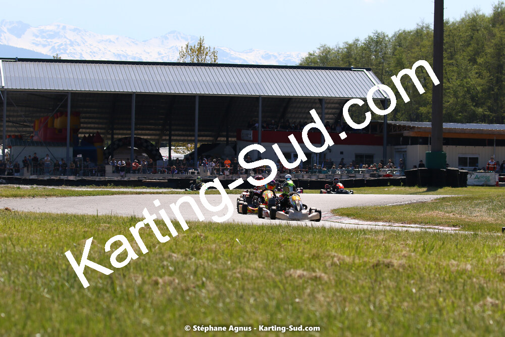 16 & 17/04/2022 : 3ème manche du Championnat du Sud 2022 au circuit d’Aigues-Vives (photos Stéphane Agnus) 2022 — karting