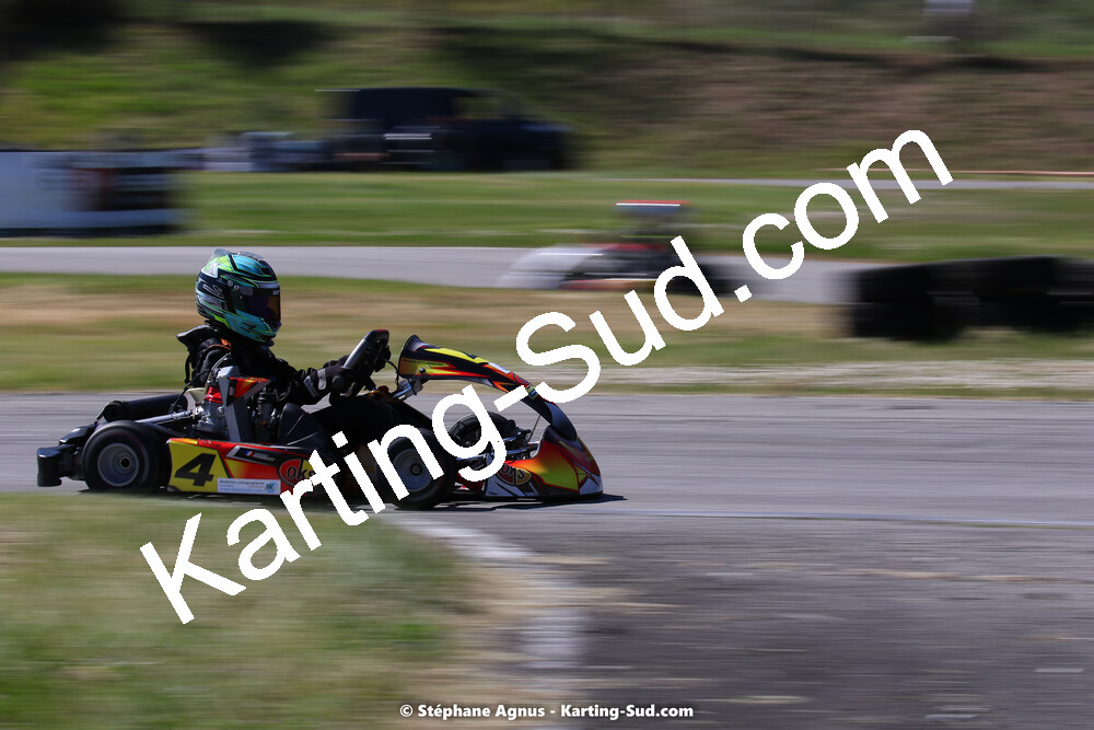 16 & 17/04/2022 : 3ème manche du Championnat du Sud 2022 au circuit d’Aigues-Vives (photos Stéphane Agnus) 2022 — karting