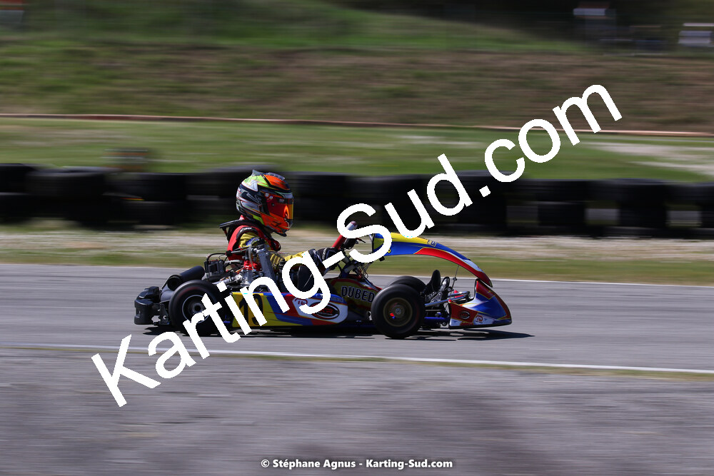 16 & 17/04/2022 : 3ème manche du Championnat du Sud 2022 au circuit d’Aigues-Vives (photos Stéphane Agnus) 2022 — karting