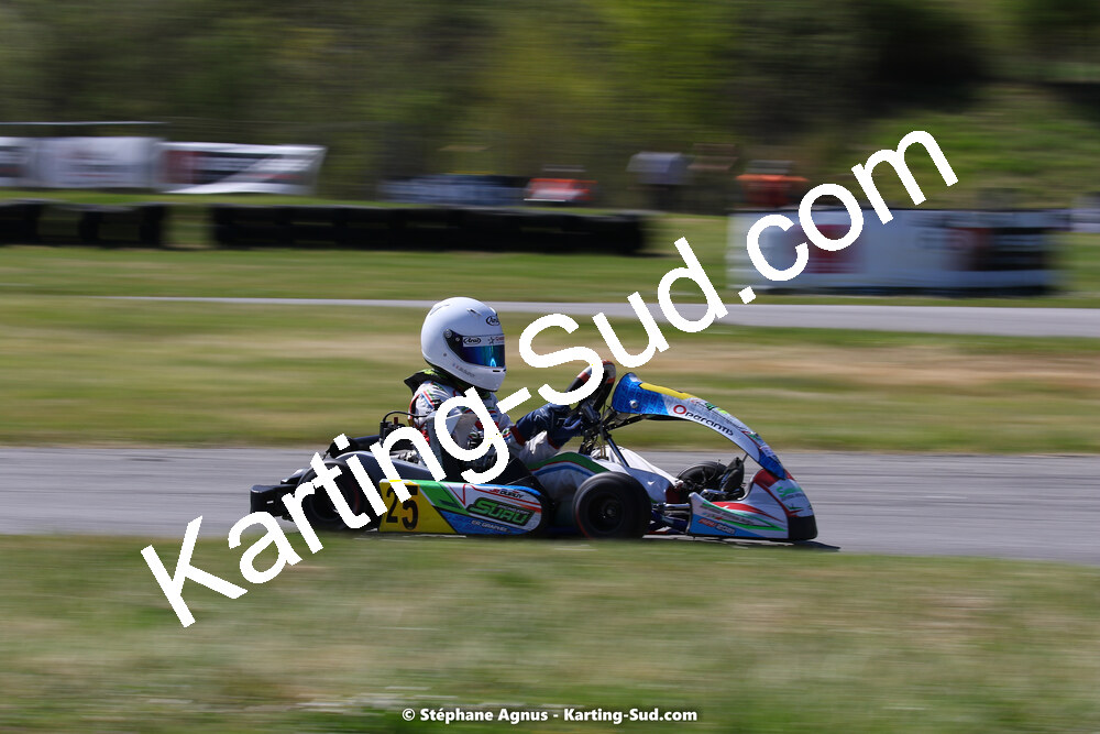 16 & 17/04/2022 : 3ème manche du Championnat du Sud 2022 au circuit d’Aigues-Vives (photos Stéphane Agnus) 2022 — karting