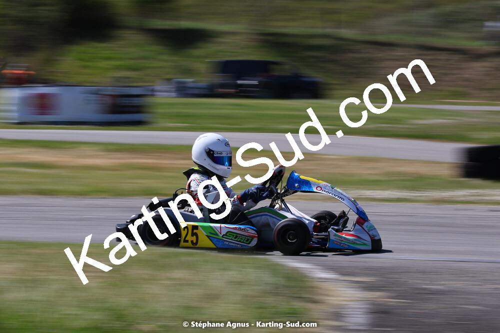 16 & 17/04/2022 : 3ème manche du Championnat du Sud 2022 au circuit d’Aigues-Vives (photos Stéphane Agnus) 2022 — karting