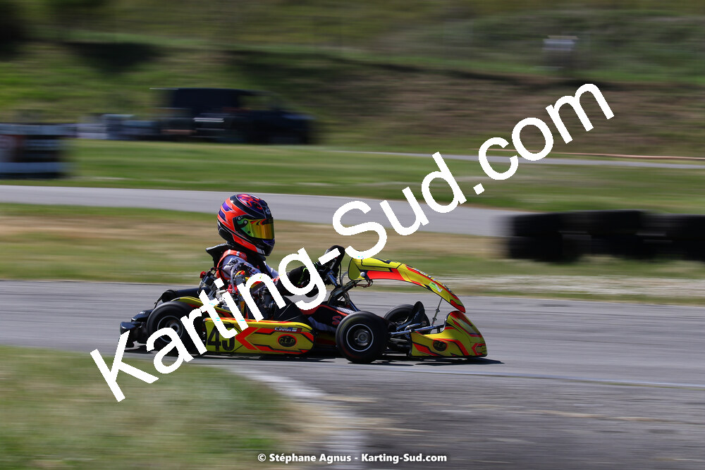 16 & 17/04/2022 : 3ème manche du Championnat du Sud 2022 au circuit d’Aigues-Vives (photos Stéphane Agnus) 2022 — karting