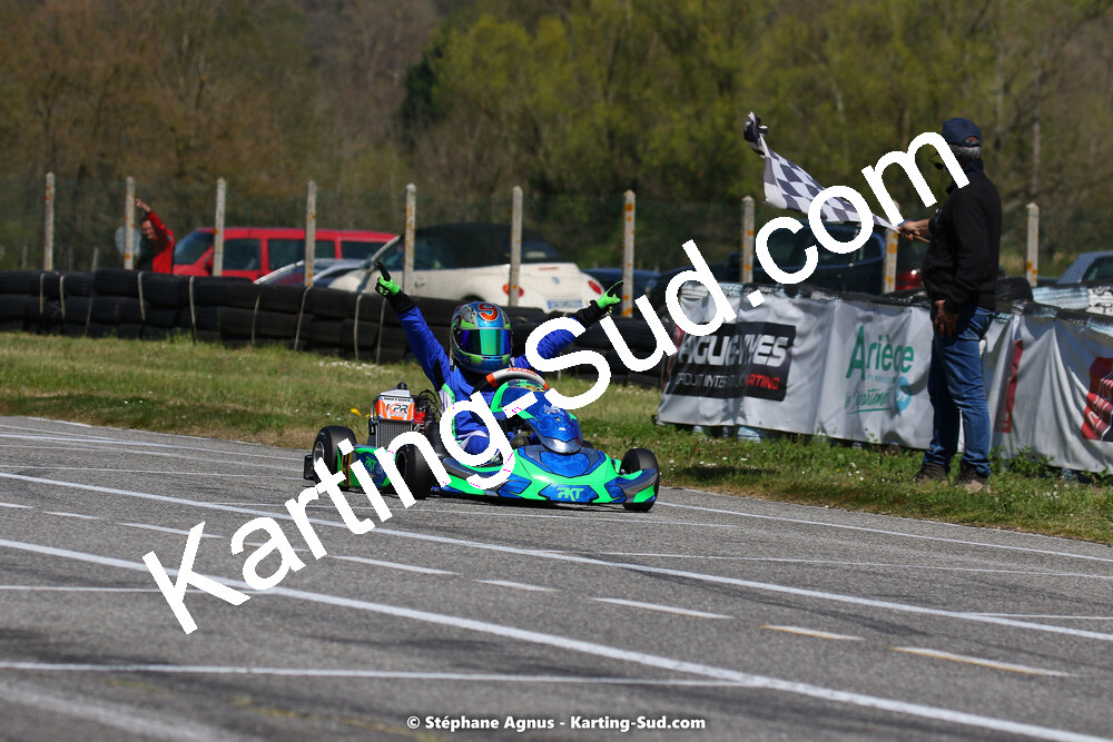 16 & 17/04/2022 : 3ème manche du Championnat du Sud 2022 au circuit d’Aigues-Vives (photos Stéphane Agnus) 2022 — karting