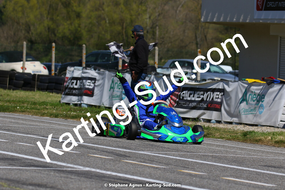 16 & 17/04/2022 : 3ème manche du Championnat du Sud 2022 au circuit d’Aigues-Vives (photos Stéphane Agnus) 2022 — karting