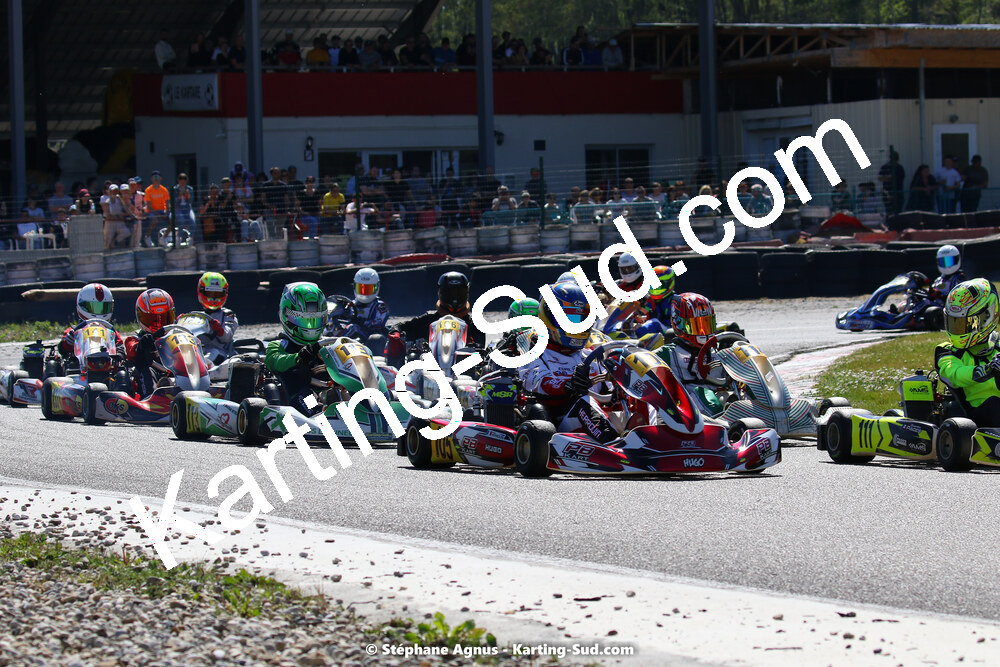 16 & 17/04/2022 : 3ème manche du Championnat du Sud 2022 au circuit d’Aigues-Vives (photos Stéphane Agnus) 2022 — karting