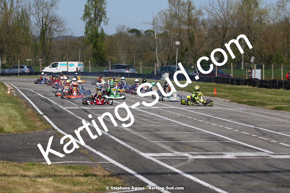 16 & 17/04/2022 : 3ème manche du Championnat du Sud 2022 au circuit d’Aigues-Vives (photos Stéphane Agnus) 2022 — karting