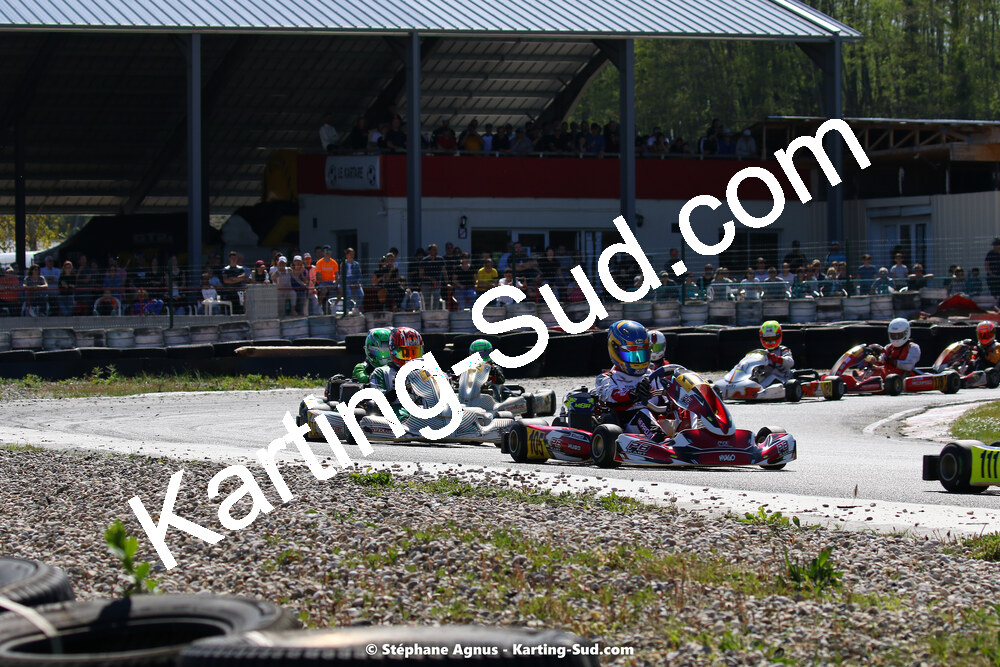 16 & 17/04/2022 : 3ème manche du Championnat du Sud 2022 au circuit d’Aigues-Vives (photos Stéphane Agnus) 2022 — karting