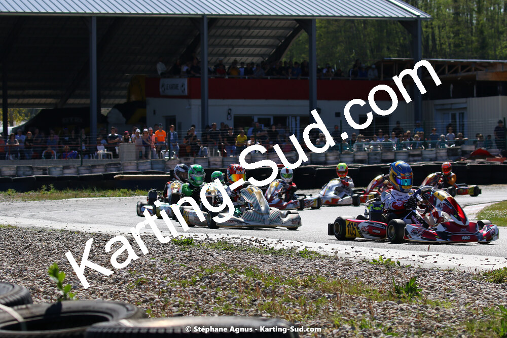 16 & 17/04/2022 : 3ème manche du Championnat du Sud 2022 au circuit d’Aigues-Vives (photos Stéphane Agnus) 2022 — karting