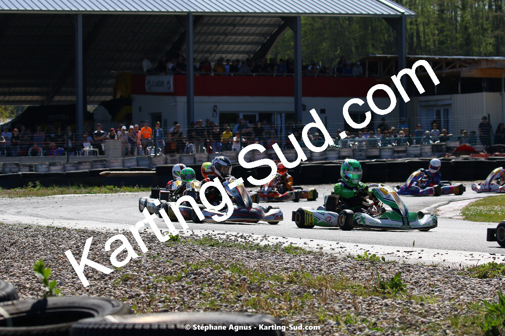 16 & 17/04/2022 : 3ème manche du Championnat du Sud 2022 au circuit d’Aigues-Vives (photos Stéphane Agnus) 2022 — karting