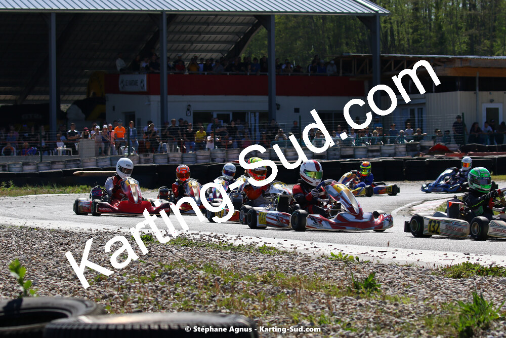 16 & 17/04/2022 : 3ème manche du Championnat du Sud 2022 au circuit d’Aigues-Vives (photos Stéphane Agnus) 2022 — karting