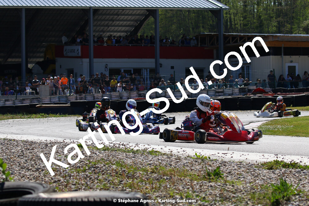 16 & 17/04/2022 : 3ème manche du Championnat du Sud 2022 au circuit d’Aigues-Vives (photos Stéphane Agnus) 2022 — karting