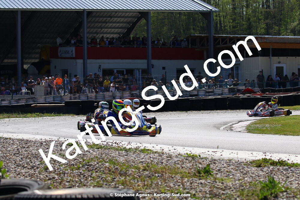 16 & 17/04/2022 : 3ème manche du Championnat du Sud 2022 au circuit d’Aigues-Vives (photos Stéphane Agnus) 2022 — karting
