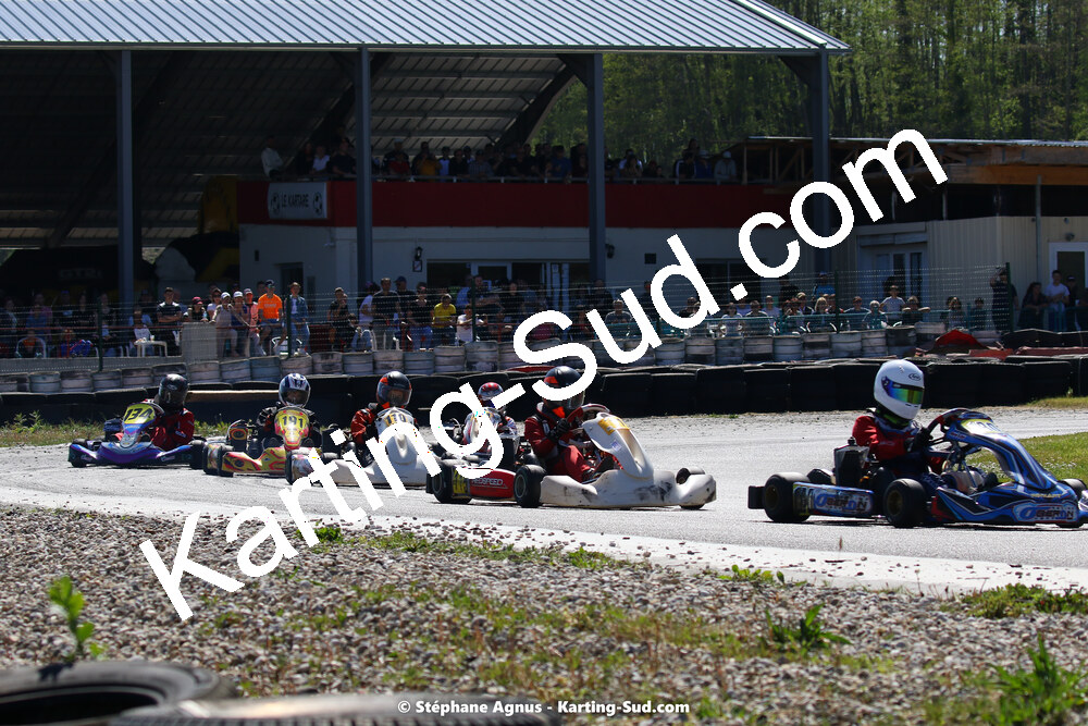 16 & 17/04/2022 : 3ème manche du Championnat du Sud 2022 au circuit d’Aigues-Vives (photos Stéphane Agnus) 2022 — karting