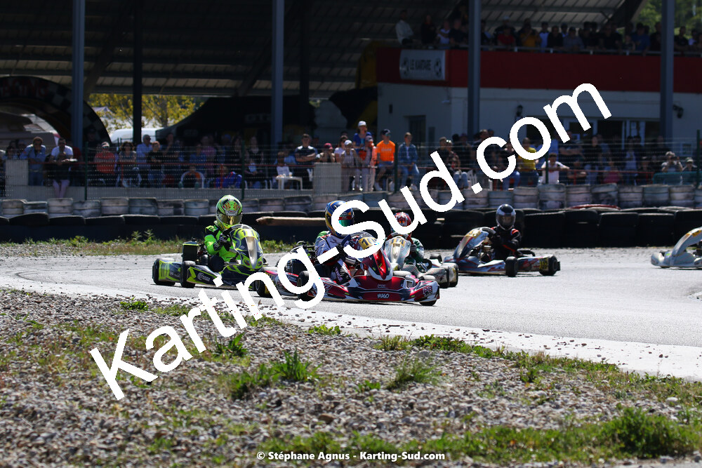 16 & 17/04/2022 : 3ème manche du Championnat du Sud 2022 au circuit d’Aigues-Vives (photos Stéphane Agnus) 2022 — karting