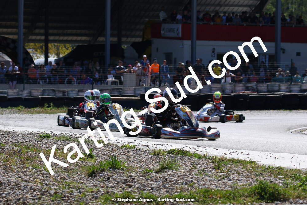16 & 17/04/2022 : 3ème manche du Championnat du Sud 2022 au circuit d’Aigues-Vives (photos Stéphane Agnus) 2022 — karting