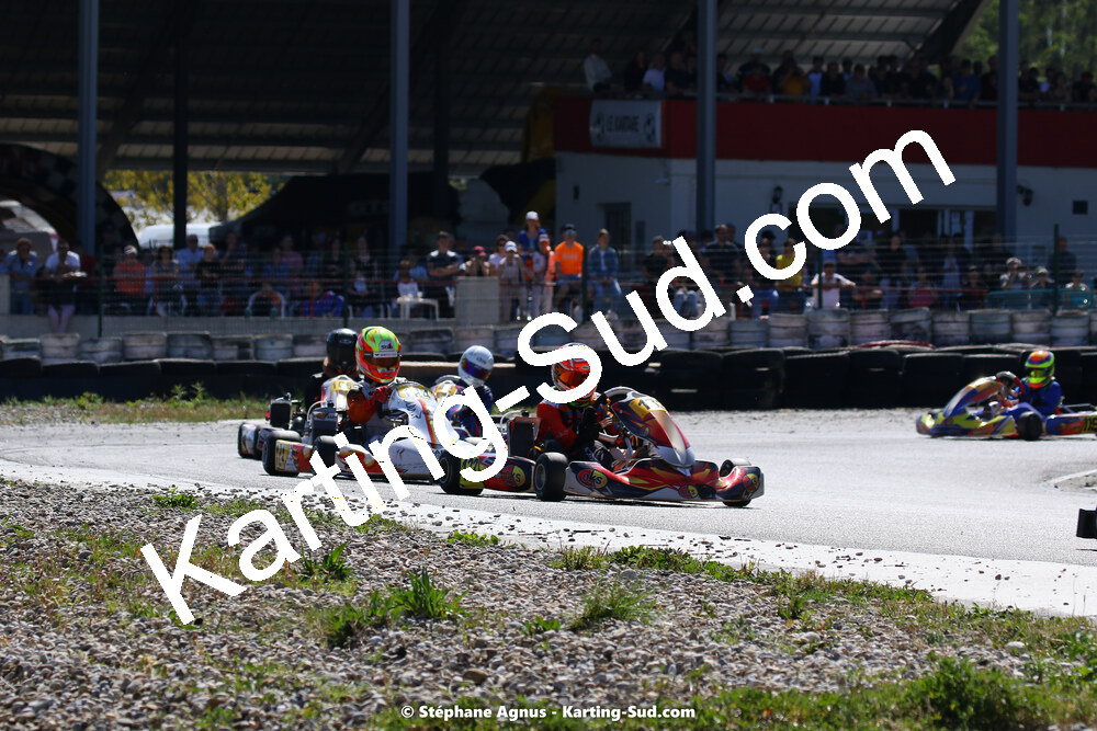 16 & 17/04/2022 : 3ème manche du Championnat du Sud 2022 au circuit d’Aigues-Vives (photos Stéphane Agnus) 2022 — karting