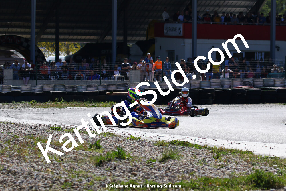 16 & 17/04/2022 : 3ème manche du Championnat du Sud 2022 au circuit d’Aigues-Vives (photos Stéphane Agnus) 2022 — karting