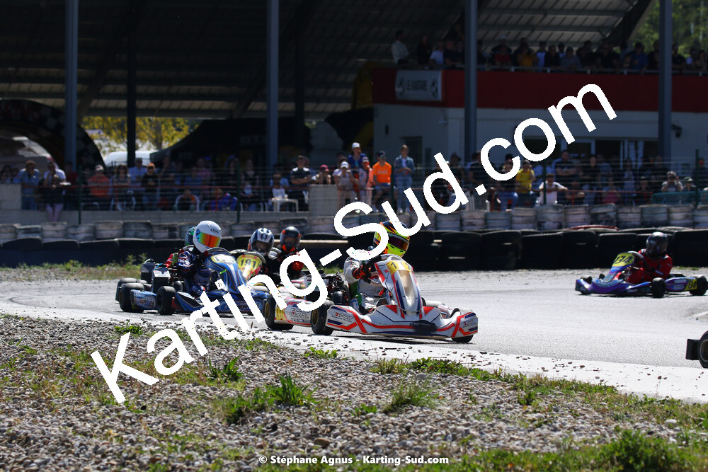 16 & 17/04/2022 : 3ème manche du Championnat du Sud 2022 au circuit d’Aigues-Vives (photos Stéphane Agnus) 2022 — karting