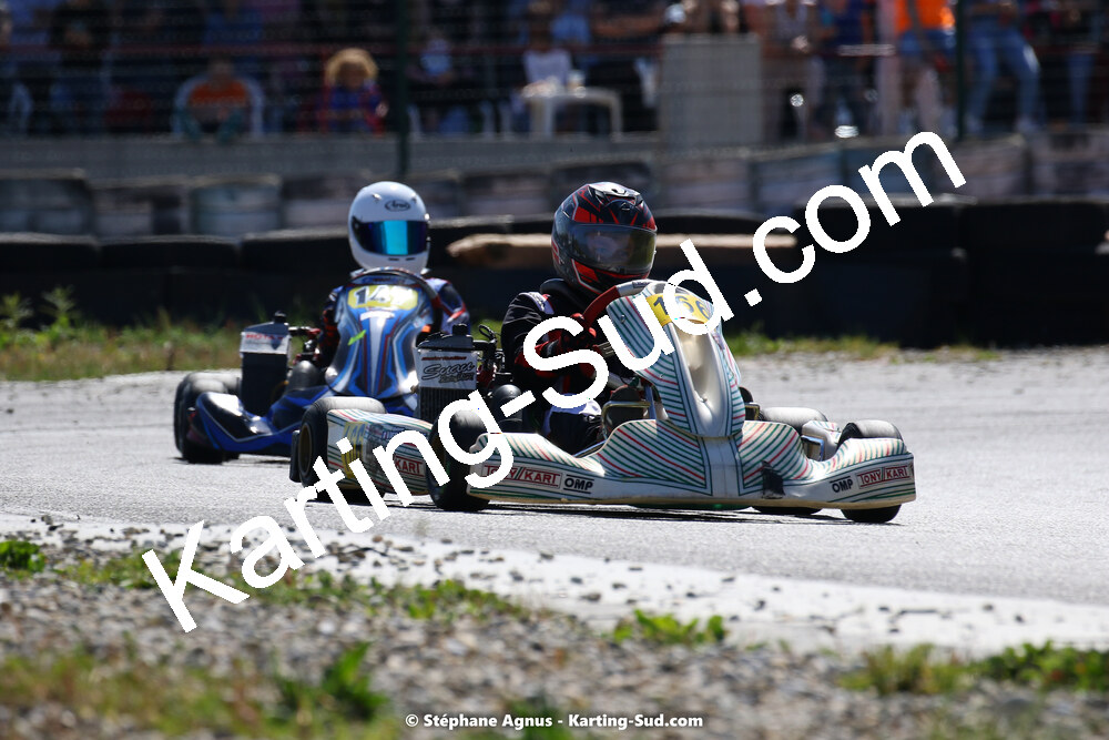 16 & 17/04/2022 : 3ème manche du Championnat du Sud 2022 au circuit d’Aigues-Vives (photos Stéphane Agnus) 2022 — karting