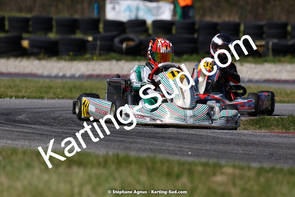16 & 17/04/2022 : 3ème manche du Championnat du Sud 2022 au circuit d’Aigues-Vives (photos Stéphane Agnus) 2022 — karting