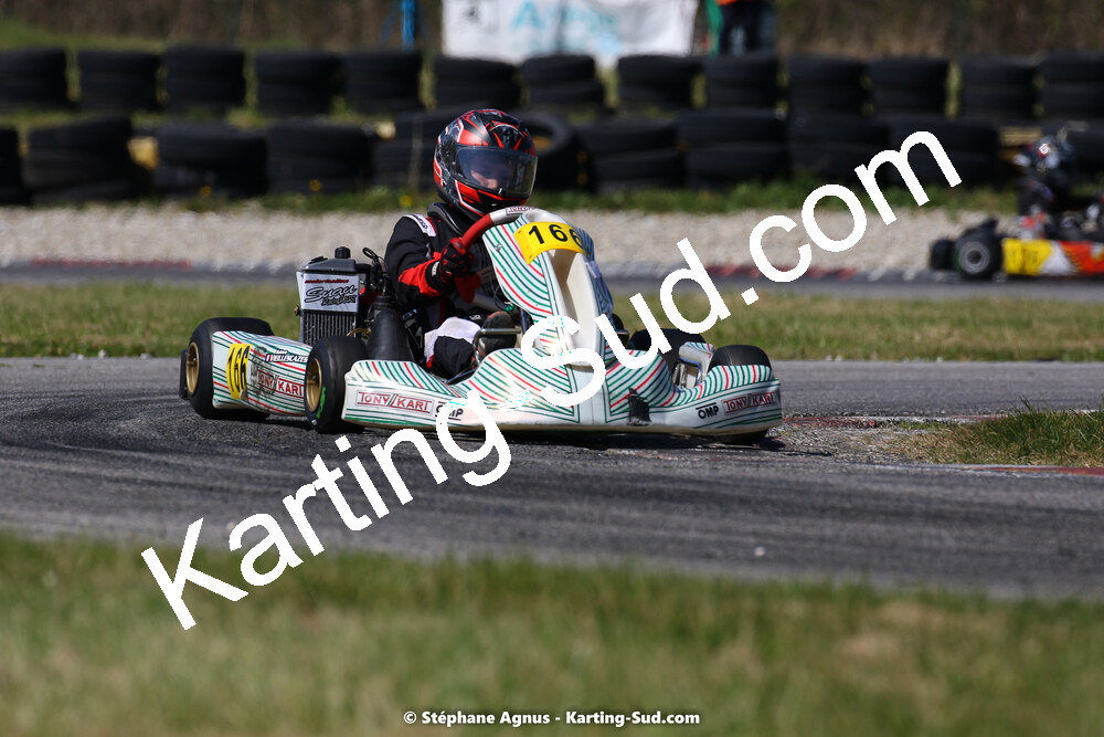 16 & 17/04/2022 : 3ème manche du Championnat du Sud 2022 au circuit d’Aigues-Vives (photos Stéphane Agnus) 2022 — karting