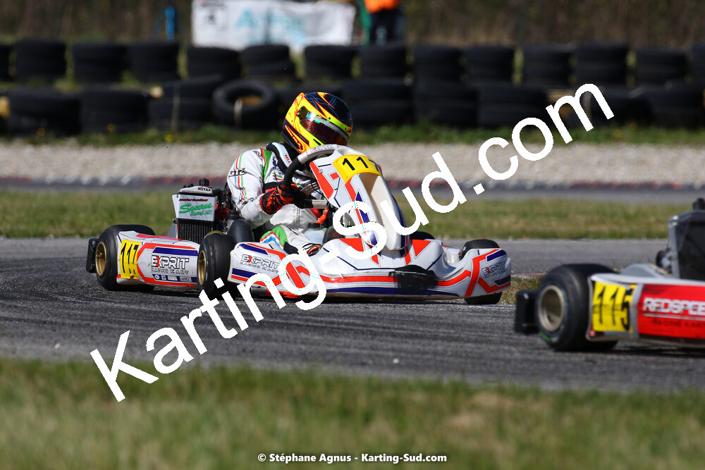 16 & 17/04/2022 : 3ème manche du Championnat du Sud 2022 au circuit d’Aigues-Vives (photos Stéphane Agnus) 2022 — karting