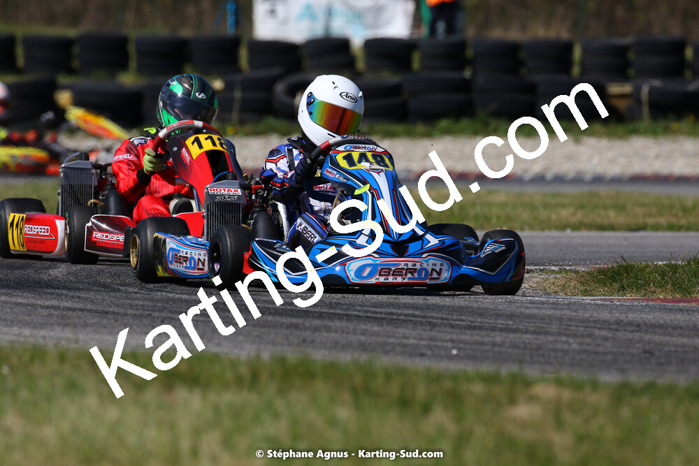 16 & 17/04/2022 : 3ème manche du Championnat du Sud 2022 au circuit d’Aigues-Vives (photos Stéphane Agnus) 2022 — karting