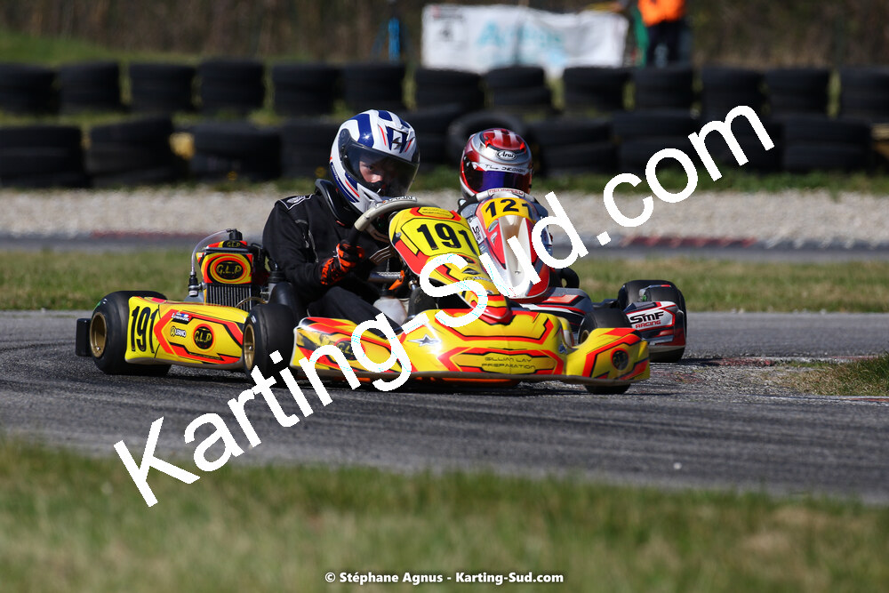 16 & 17/04/2022 : 3ème manche du Championnat du Sud 2022 au circuit d’Aigues-Vives (photos Stéphane Agnus) 2022 — karting