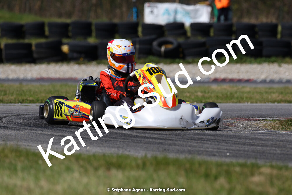 16 & 17/04/2022 : 3ème manche du Championnat du Sud 2022 au circuit d’Aigues-Vives (photos Stéphane Agnus) 2022 — karting