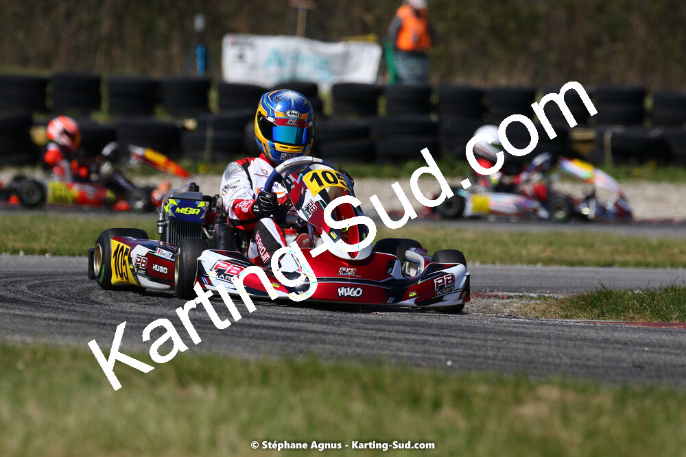 16 & 17/04/2022 : 3ème manche du Championnat du Sud 2022 au circuit d’Aigues-Vives (photos Stéphane Agnus) 2022 — karting
