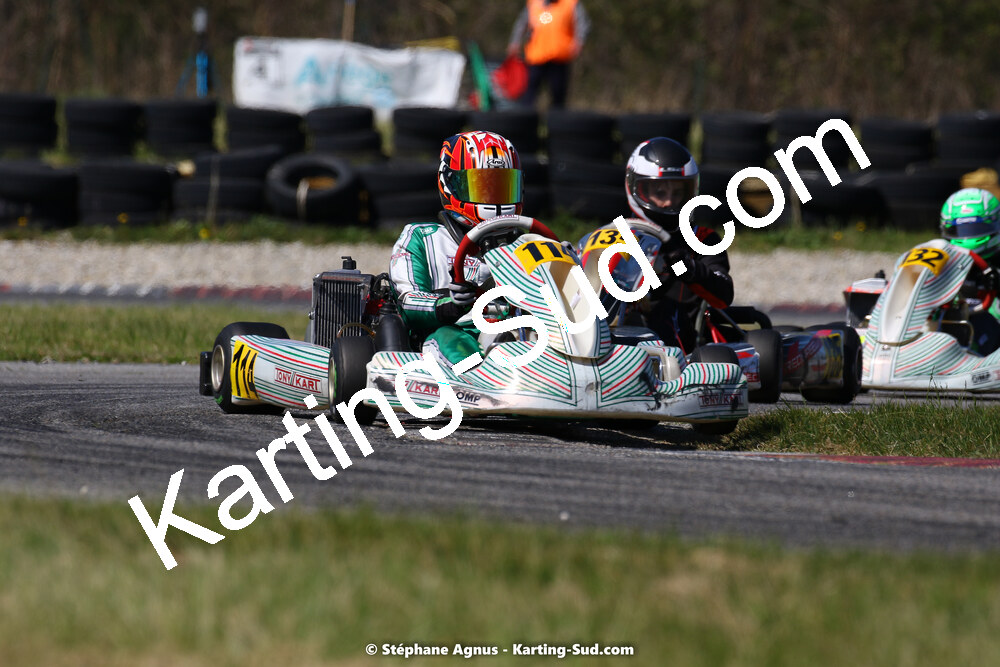 16 & 17/04/2022 : 3ème manche du Championnat du Sud 2022 au circuit d’Aigues-Vives (photos Stéphane Agnus) 2022 — karting