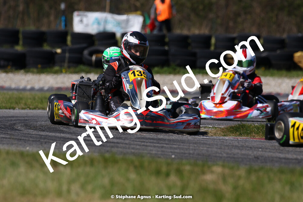 16 & 17/04/2022 : 3ème manche du Championnat du Sud 2022 au circuit d’Aigues-Vives (photos Stéphane Agnus) 2022 — karting